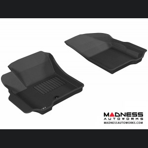 Dodge Journey Floor Mats (Set of 2) - Front - Black by 3D MAXpider